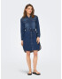 ONLY Rochie tip bluză 'MARIE' albastru denim - Pled.ro