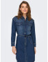 ONLY Rochie tip bluză 'MARIE' albastru denim - Pled.ro