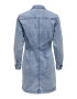 ONLY Rochie tip bluză 'Tammi' albastru denim - Pled.ro