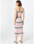 ONLY Rochie tricotat 'ANICA' roz / rosé / roz deschis / negru / argintiu - Pled.ro