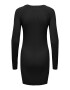 ONLY Rochie tricotat 'MEDDI' negru - Pled.ro