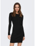 ONLY Rochie tricotat 'MEDDI' negru - Pled.ro