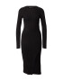 ONLY Rochie tricotat 'MEDDI' negru - Pled.ro