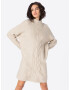 ONLY Rochie tricotat 'MICA' bej - Pled.ro