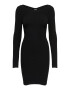 ONLY Rochie tricotat 'Neela' negru - Pled.ro