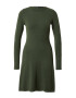 ONLY Rochie tricotat 'NEW DALLAS' verde închis - Pled.ro