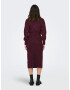 ONLY Rochie tricotat 'THILDE' roșu burgundy - Pled.ro