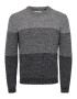 Only & Sons Pulover 'Ben' gri grafit / gri amestecat / negru - Pled.ro