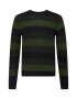 Only & Sons Pulover 'CALLEN' verde închis / negru - Pled.ro