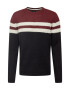 Only & Sons Pulover roșu burgundy / negru / alb - Pled.ro