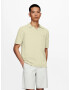 Only & Sons Tricou 'Ace' galben pastel - Pled.ro