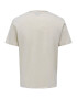 Only & Sons Tricou 'Bale' bej închis / alb - Pled.ro