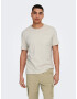 Only & Sons Tricou 'Bale' bej închis / alb - Pled.ro