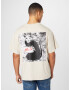 Only & Sons Tricou 'Banksy' gri deschis / roșu / negru / alb - Pled.ro