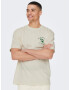 Only & Sons Tricou 'Farris Life' bej / verde - Pled.ro