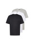 Only & Sons Tricou 'FRED' gri amestecat / negru / alb - Pled.ro