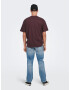 Only & Sons Tricou 'Fred' roșu burgundy - Pled.ro