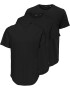 Only & Sons Tricou 'Matt' negru - Pled.ro