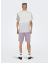 Only & Sons Tricou 'PATRICK' gri deschis / mov pastel / mov deschis / alb - Pled.ro