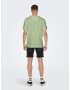 Only & Sons Tricou 'PERRY' verde amestecat / alb murdar - Pled.ro