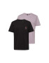 Only & Sons Tricou 'SUMMER' mov liliachiu / negru - Pled.ro