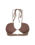 ONLY Sutien costum de baie 'EMMY' maro - Pled.ro