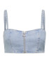 ONLY Top 'April' albastru denim - Pled.ro