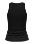 ONLY Top 'Nilla' negru - Pled.ro