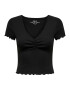 ONLY Tricou 'BETTY' negru - Pled.ro