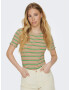 ONLY Tricou 'JANIE' bej / verde / roz - Pled.ro