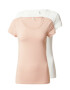 ONLY Tricou rosé / alb - Pled.ro