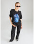 ONLY Tricou 'SALI' albastru deschis / mov deschis / negru - Pled.ro