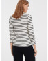 OPUS Tricou 'Salia' negru / alb - Pled.ro