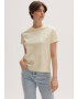 OPUS Tricou 'Serz' galben pastel - Pled.ro