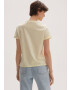 OPUS Tricou 'Serz' galben pastel - Pled.ro