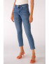 OUI Jeans albastru denim - Pled.ro