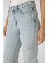 OUI Jeans albastru denim - Pled.ro