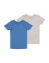 OVS Tricou albastru regal / gri - Pled.ro