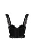 OW Collection Corsete 'ROSETTE' negru - Pled.ro