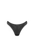 OW Collection Tanga 'SWIRL' negru - Pled.ro