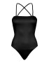 OW Collection Tricou body 'BLISS' negru - Pled.ro