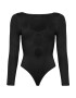 OW Collection Tricou body 'CORA' negru - Pled.ro