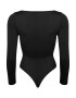 OW Collection Tricou body 'CORA' negru - Pled.ro