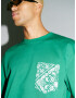 Pacemaker Tricou 'Adrian' verde / alb - Pled.ro