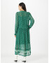 Part Two Rochie 'Rinie' verde jad / alb - Pled.ro