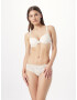 PASSIONATA Slip alb natural - Pled.ro