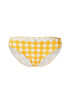 PASSIONATA Slip costum de baie galben / alb - Pled.ro