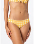 PASSIONATA Slip costum de baie galben / alb - Pled.ro