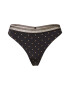 PASSIONATA Tanga galben citron / negru / alb - Pled.ro