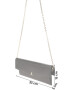 PATRIZIA PEPE Clutch auriu / negru - Pled.ro